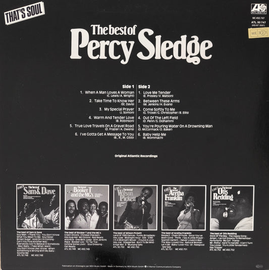 PERCY SLEDGE - The Best Of Percy Sledge