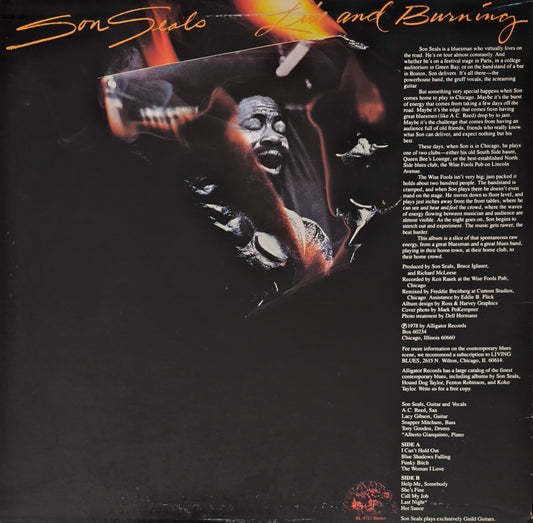 SON SEALS - Live And Burning