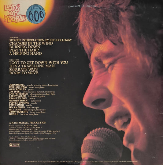 JOHN MAYALL - Lots Of People