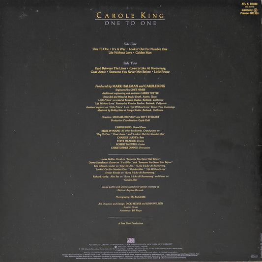 CAROLE KING - One To One