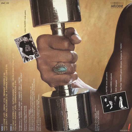 LUTHER ALLISON - Here I Come