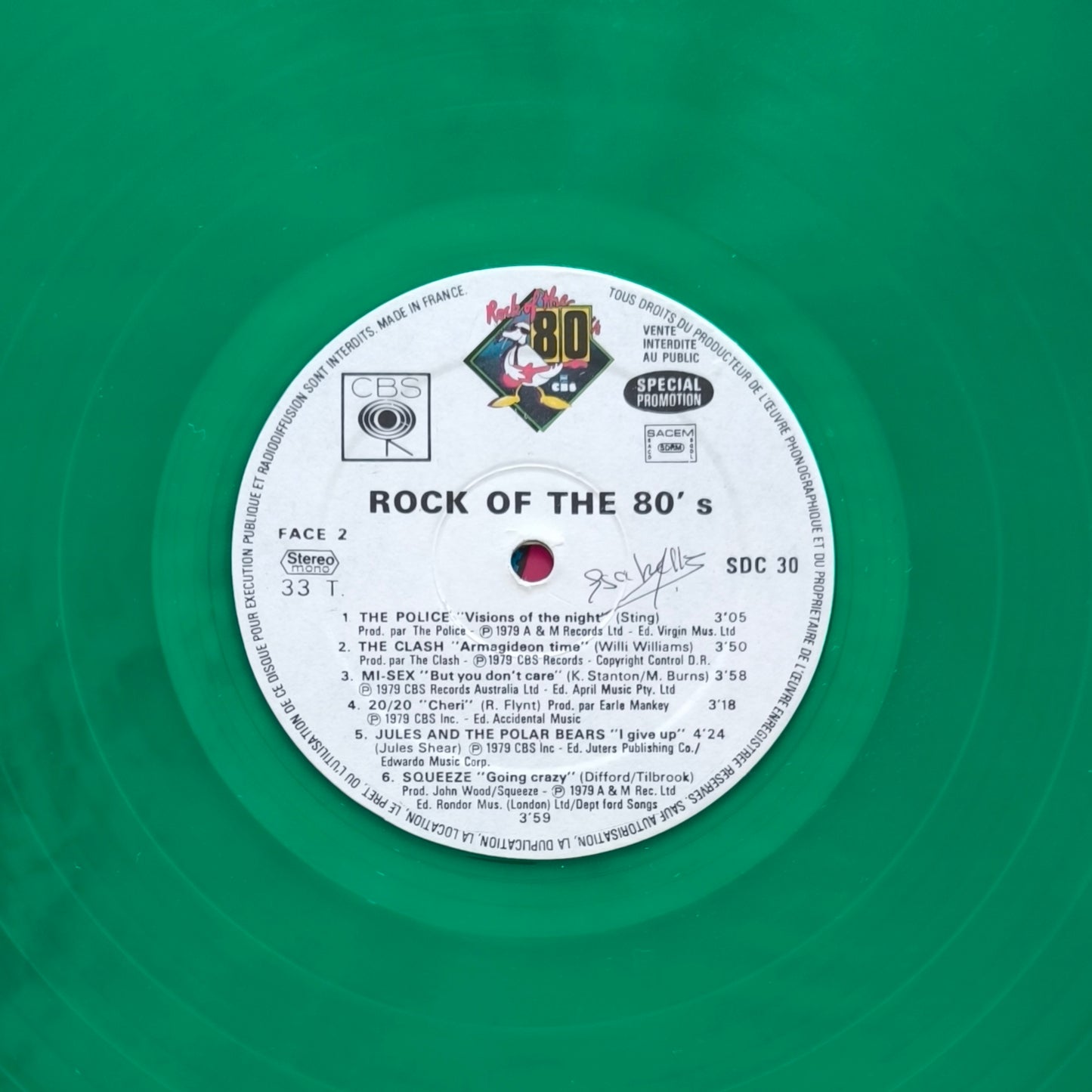 ROCK OF THE 80'S