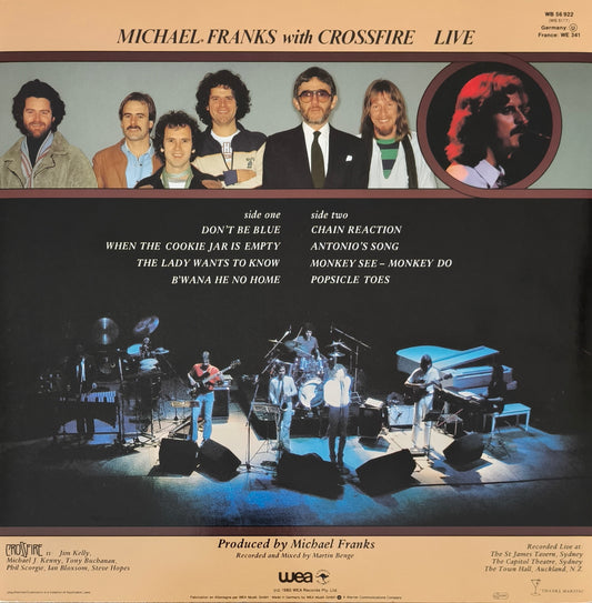 MICHAEL FRANKS with CROSSFIRE - Live
