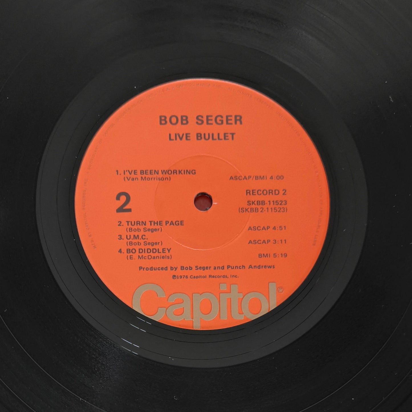 BOB SEGER AND THE SILVER BULLET BAND - Live Bullet (pressage US)