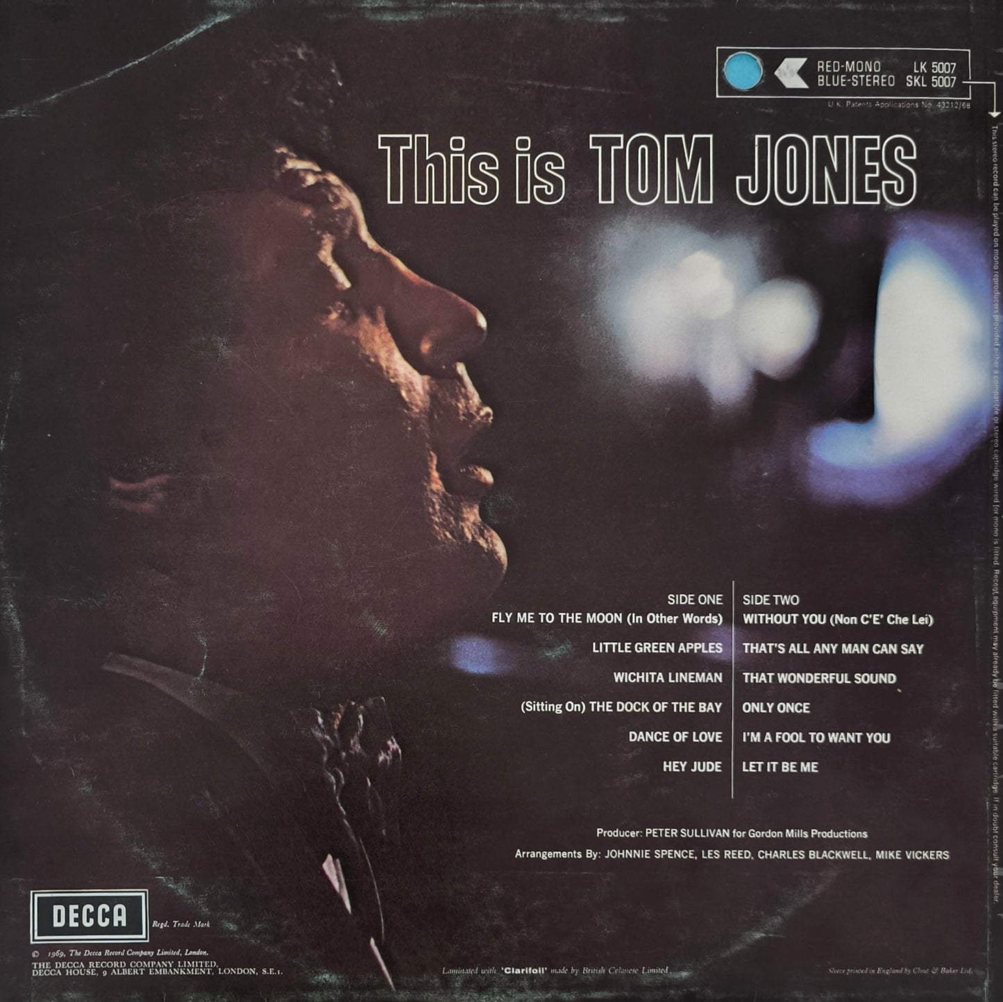 TOM JONES - This Is Tom Jones