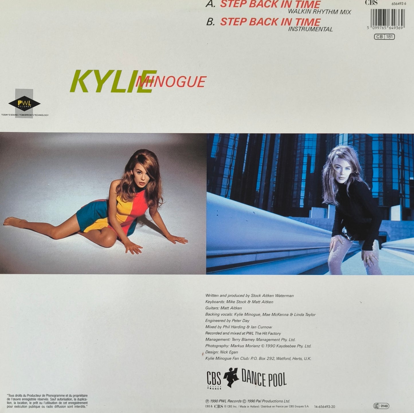 KYLIE MINOGUE - Step Back In Time