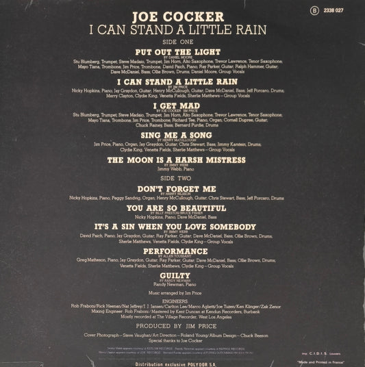 JOE COCKER - I Can Stand A Little Rain