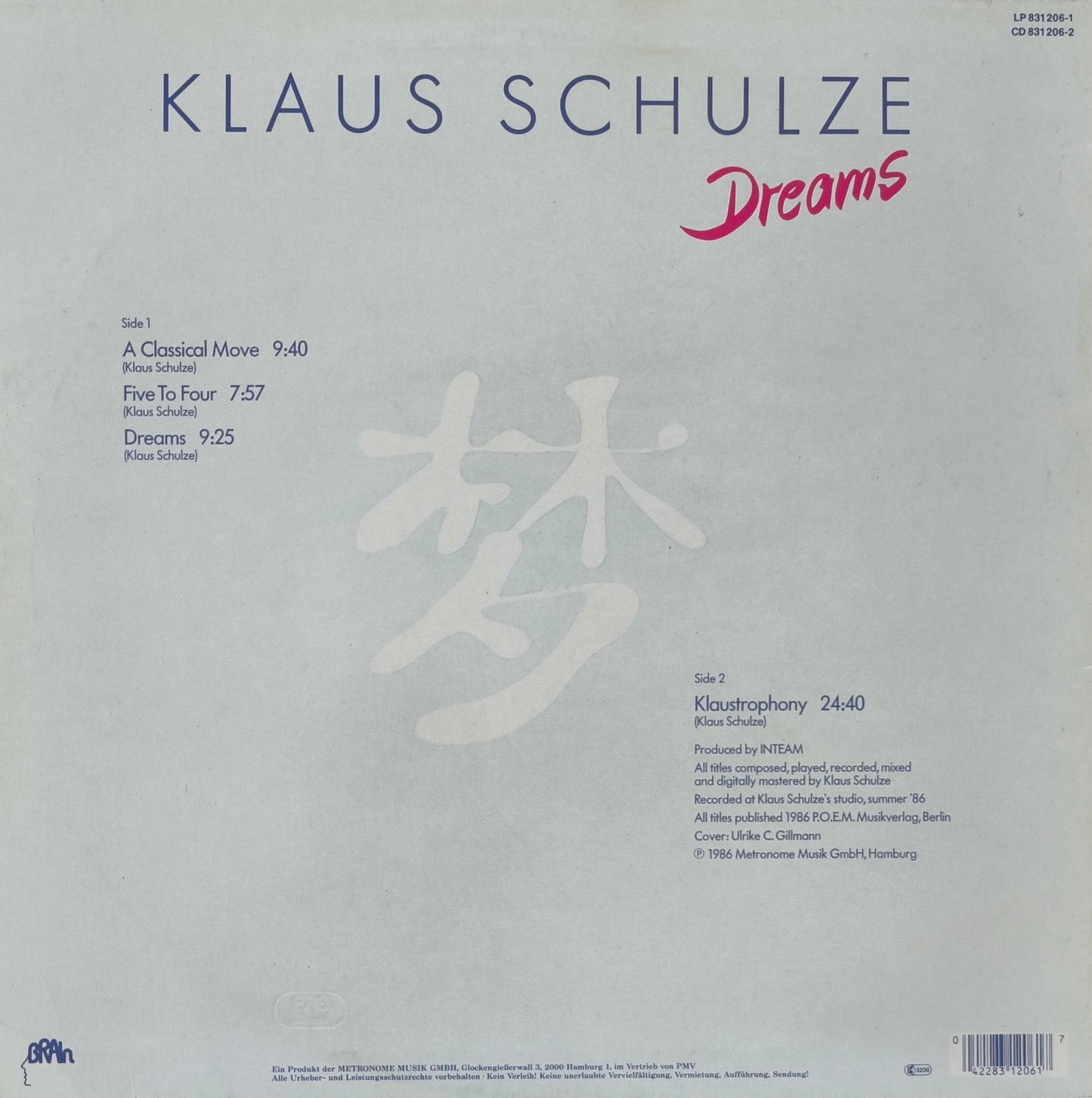 KLAUS SCHULZE - Dreams