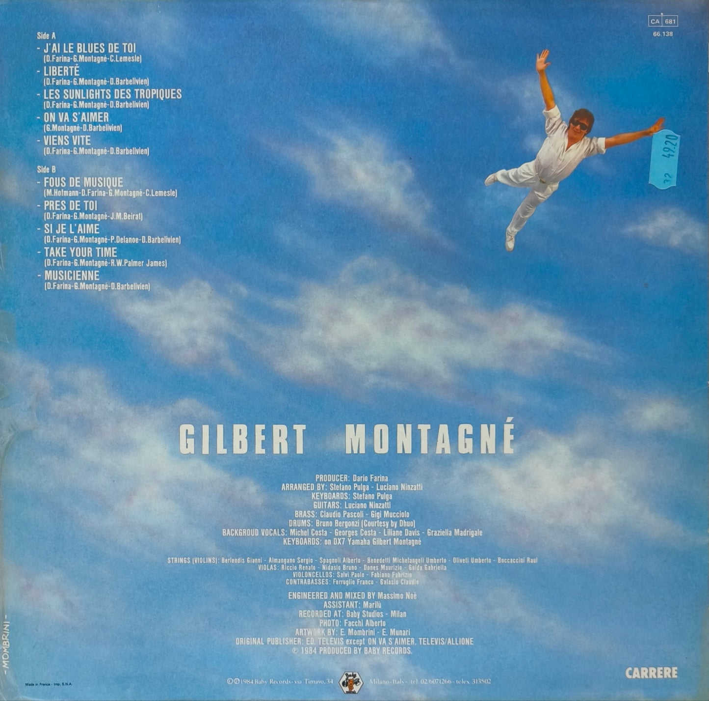 GILBERT MONTAGNE - Liberté