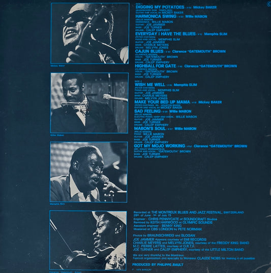 THE MONTREUX BLUES FESTIVAL