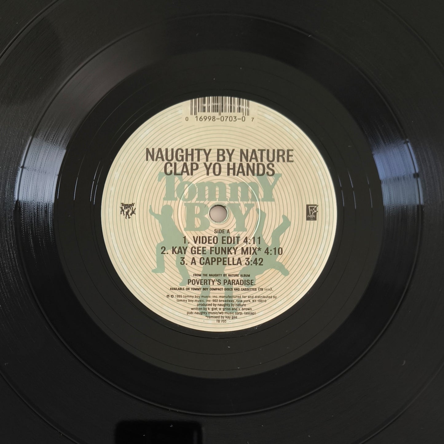 NAUGHTY BY NATURE - Clap Yo Hands / The Chain Remains