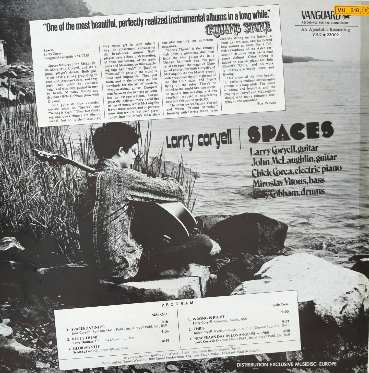 LARRY CORYELL - Spaces