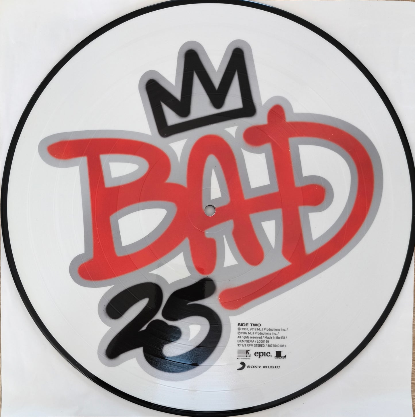 MICHAEL JACKSON - Bad 25 (Picture Disc)