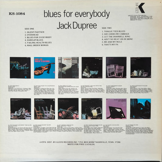JACK DUPREE - Blues For Everybody