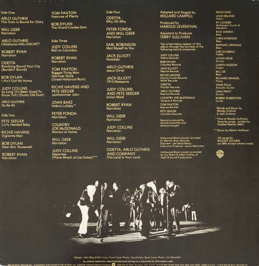 A TRIBUTE TO WOODY GUTHRIE