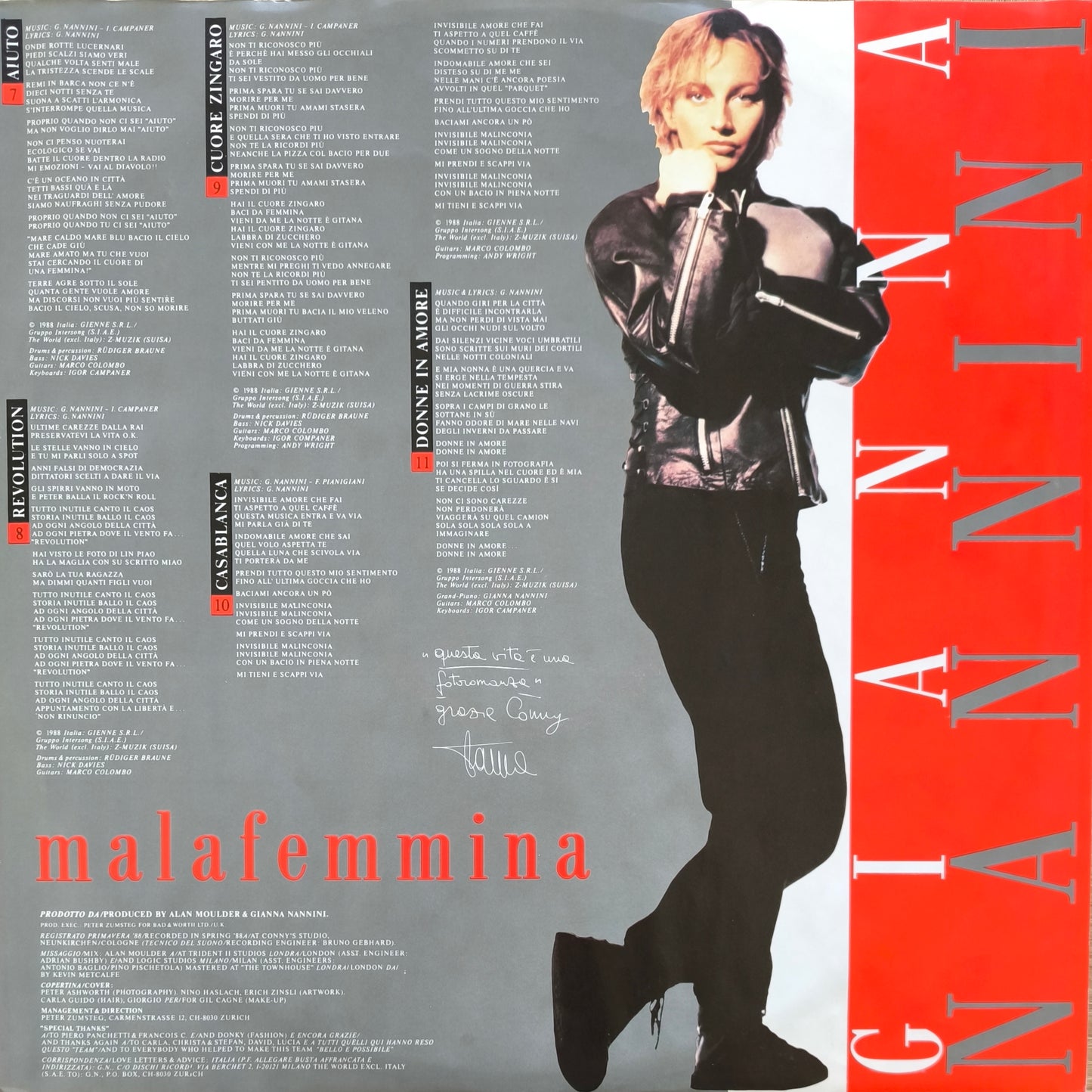 GIANNA NANNINI - Malafemmina