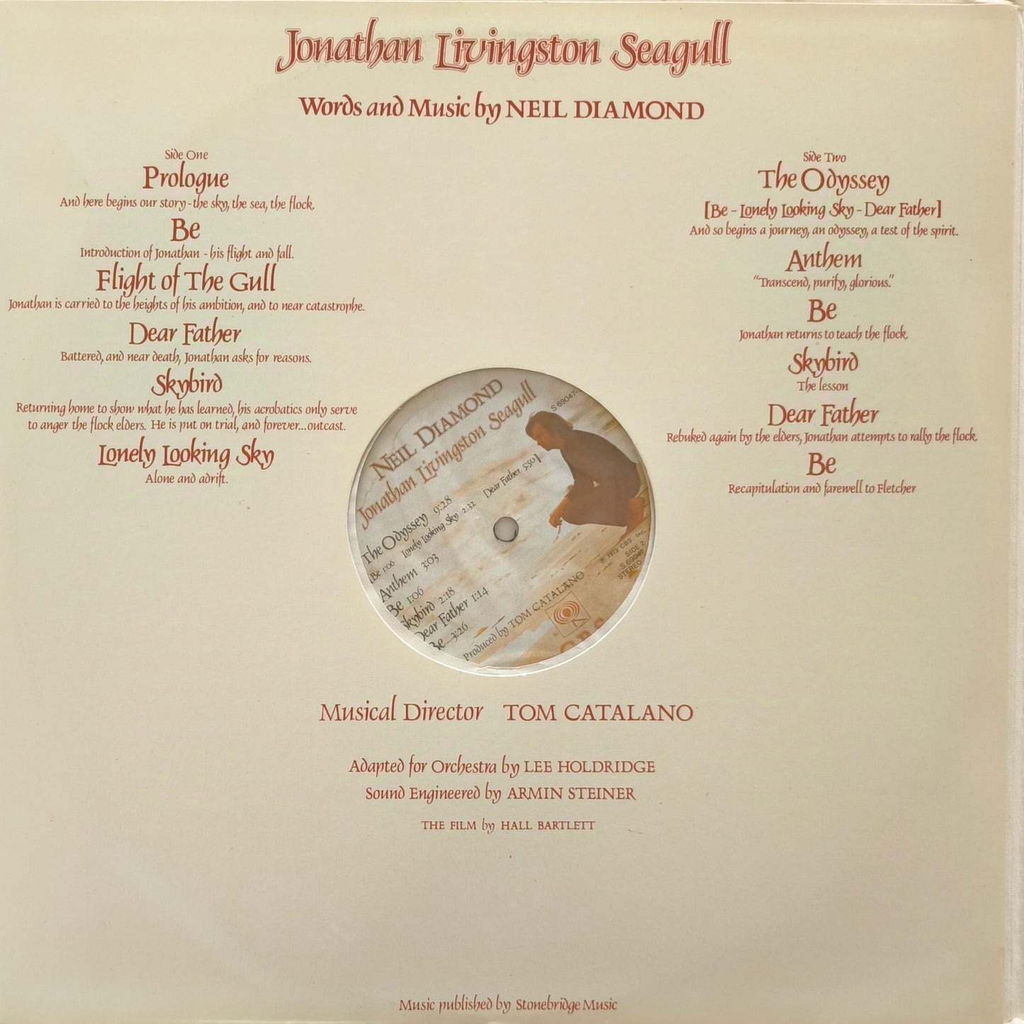 NEIL DIAMOND - Jonathan Livingston Seagull (Original Motion Picture Sound Track)