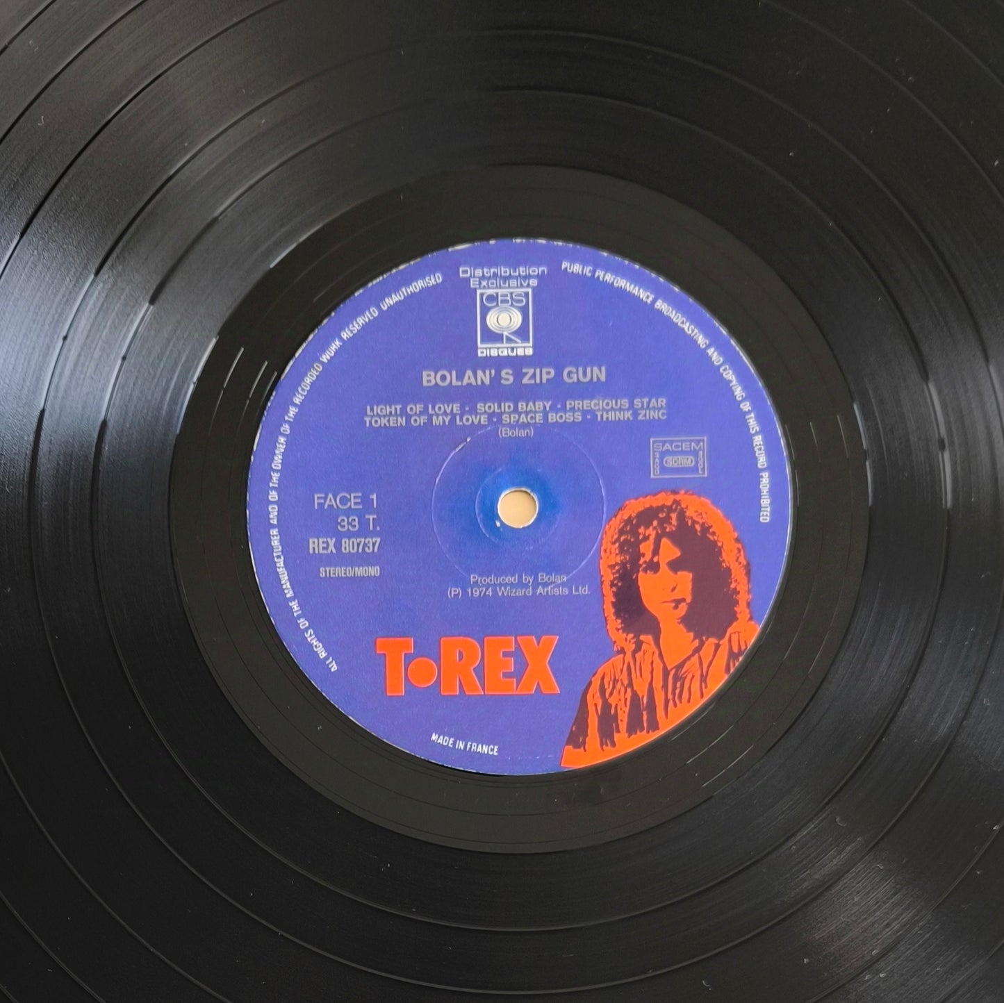 T. REX - Marc Bolan's Zip Gun