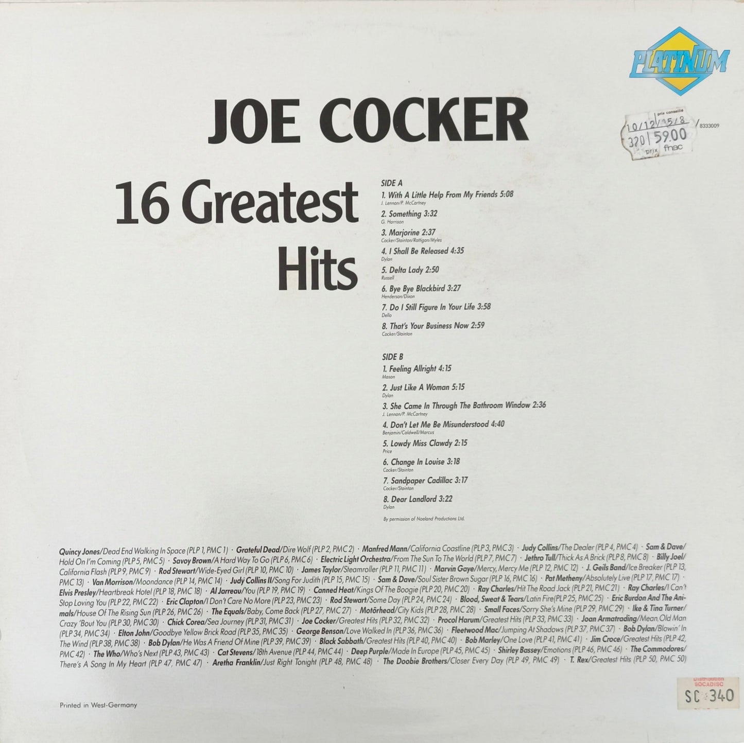 JOE COCKER - 16 Greatest Hits