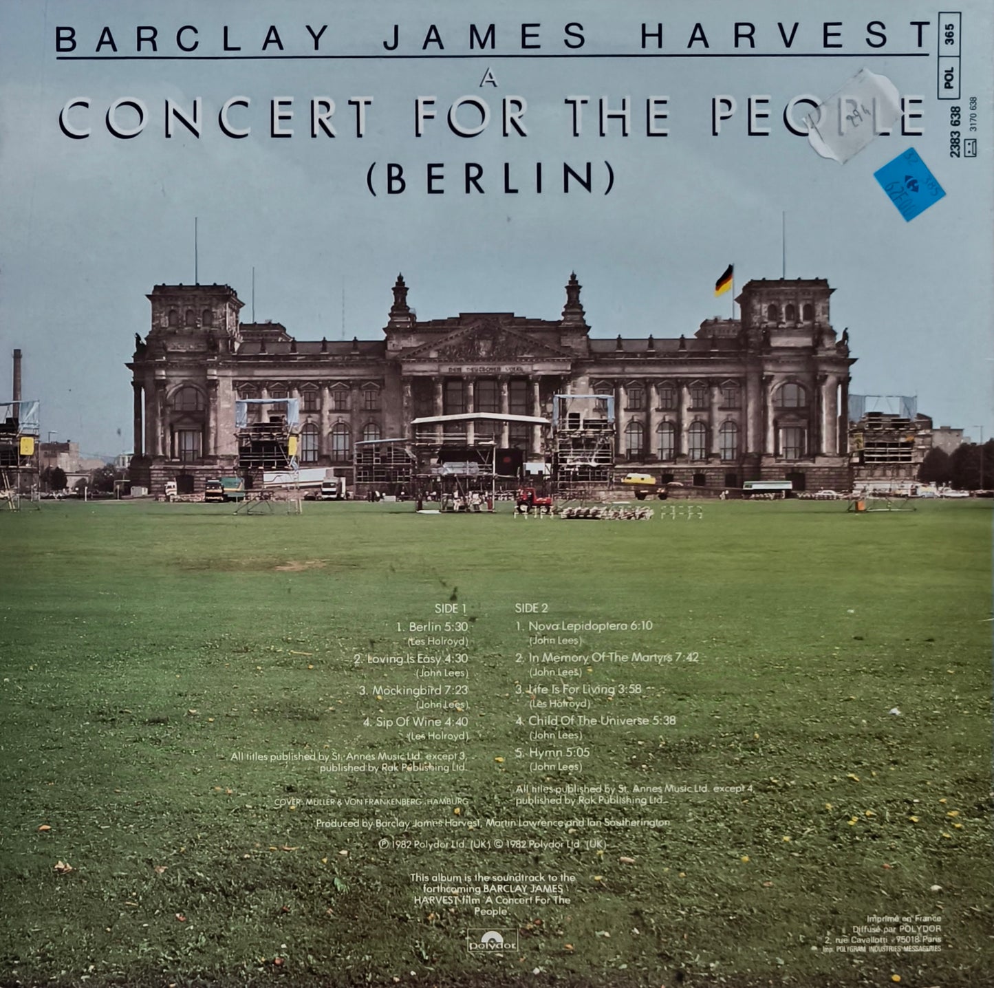 BARCLAY JAMES HARVEST - Berlin (A Concert For The People)