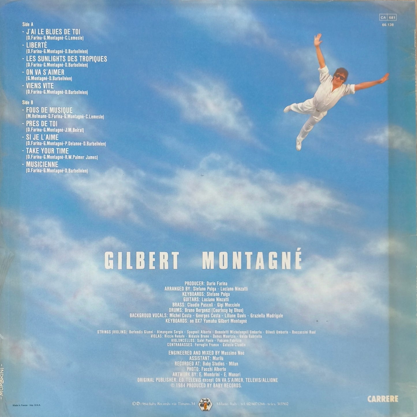 GILBERT MONTAGNE - Liberté