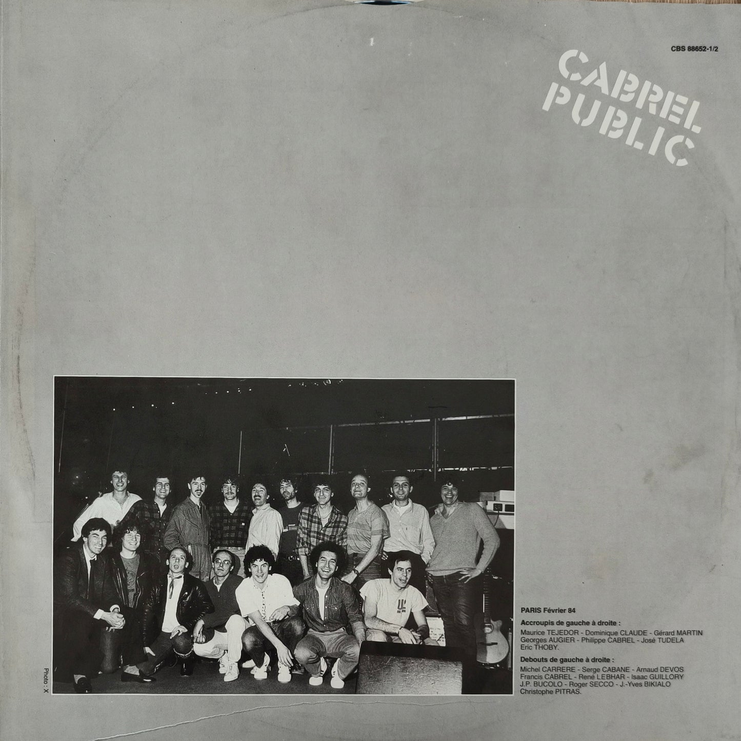 FRANCIS CABREL - Cabrel Public