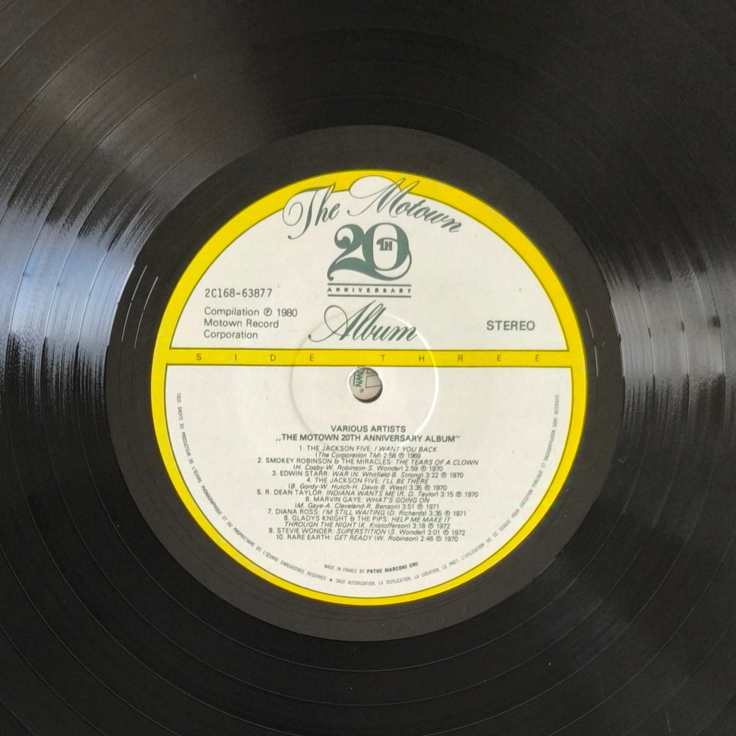 THE MOTOWN 20th ANNIVERSARY ALBUM