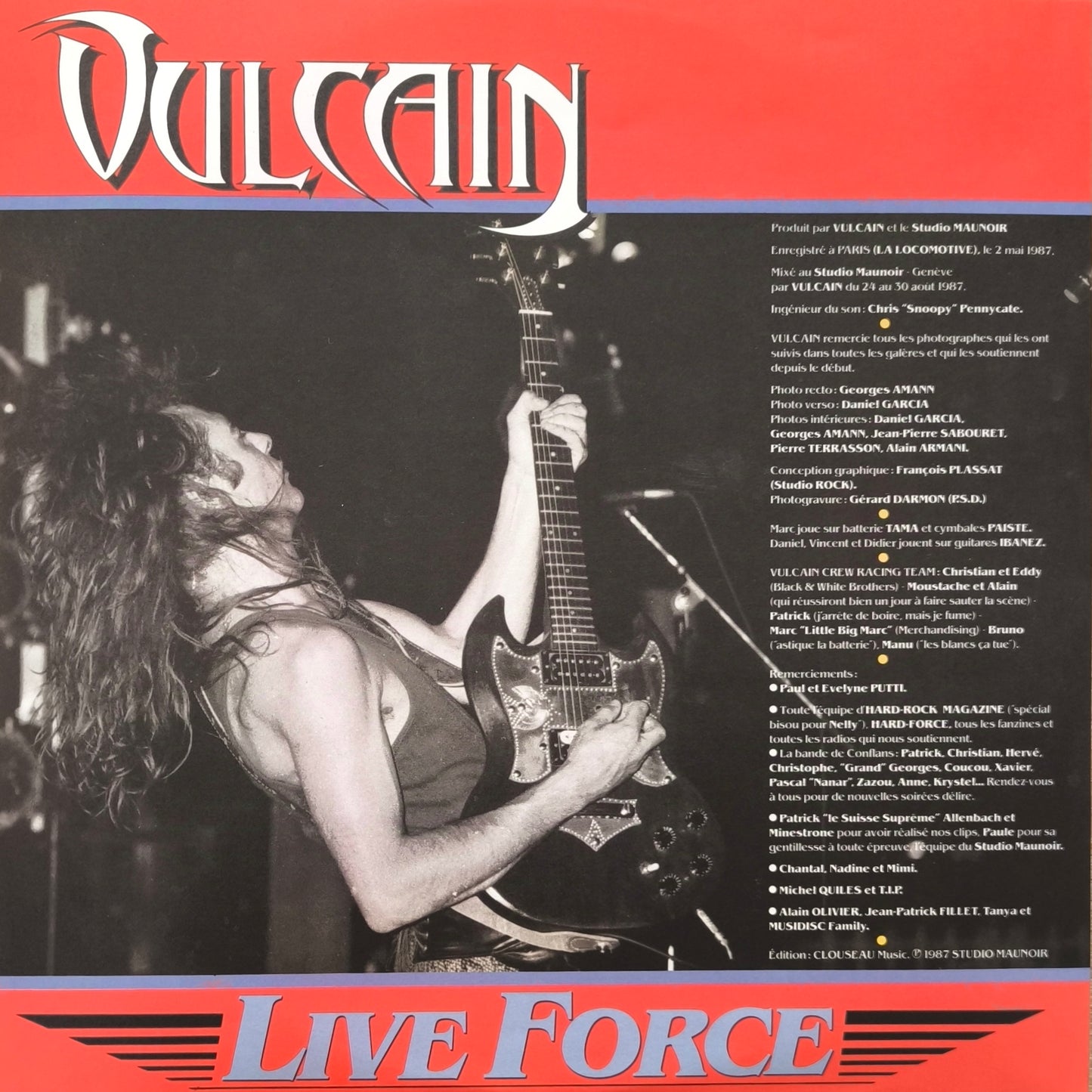 VULCAIN - Live Force (+45t)