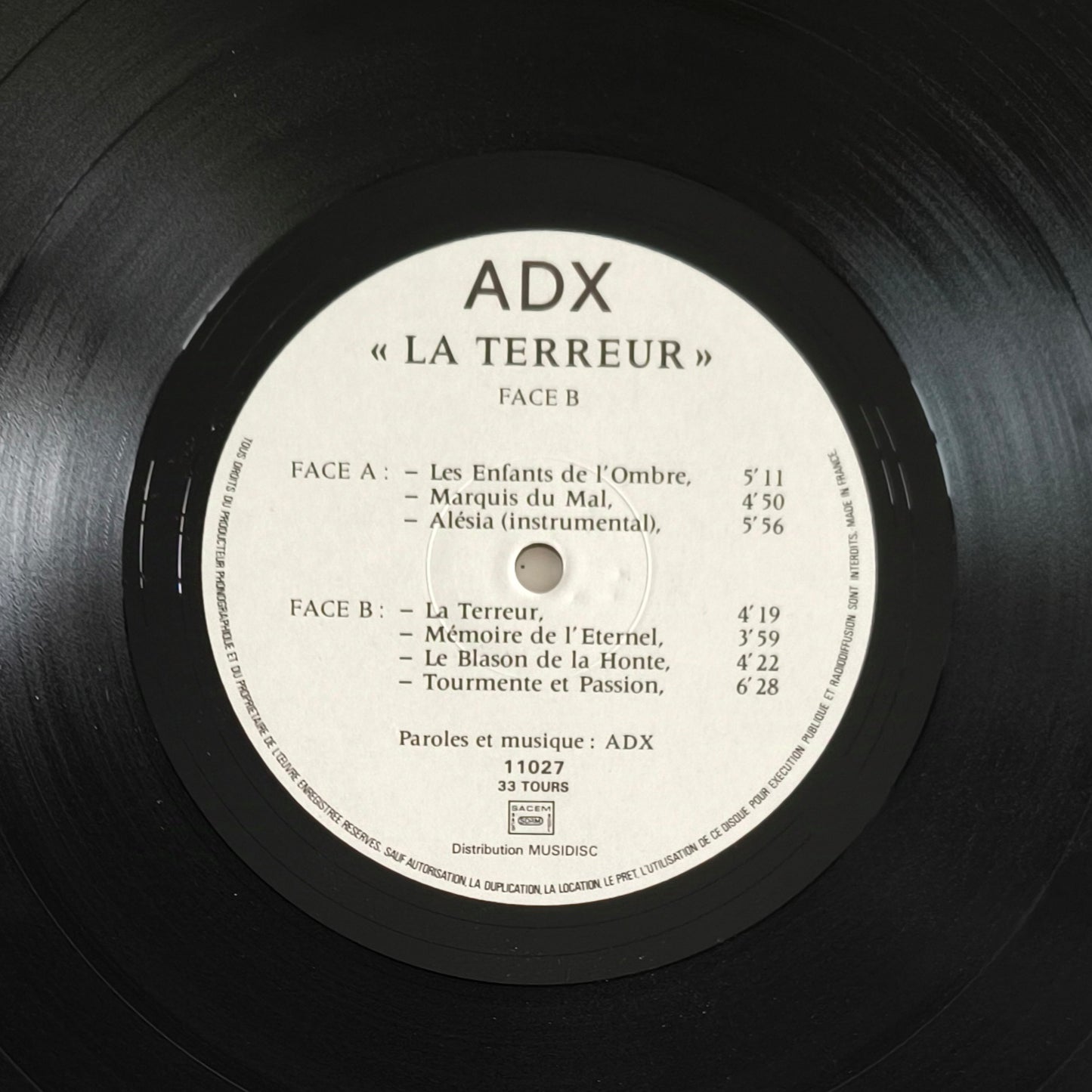 ADX -  La Terreur