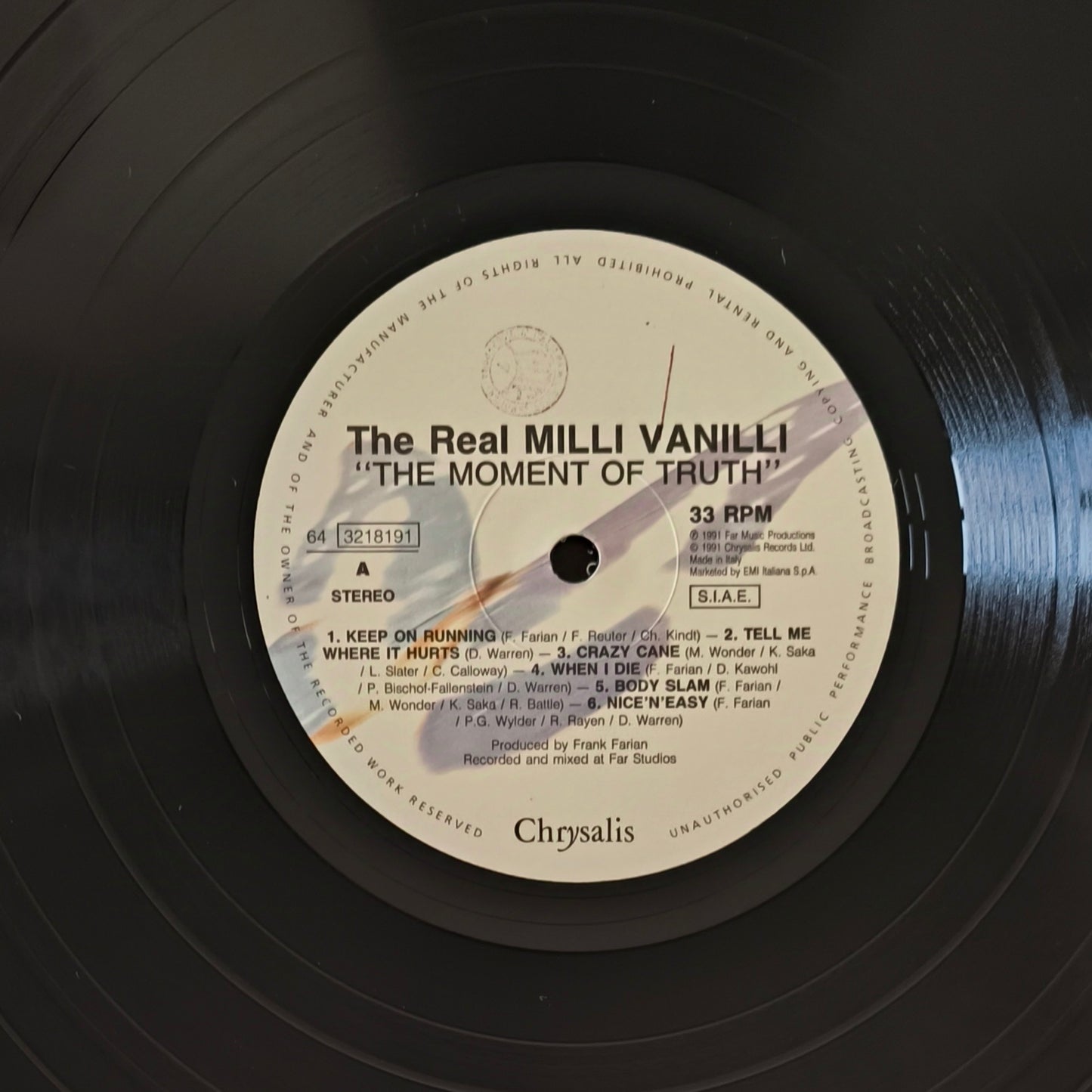 THE REAL MILLI VANILLI - The Moment Of Truth