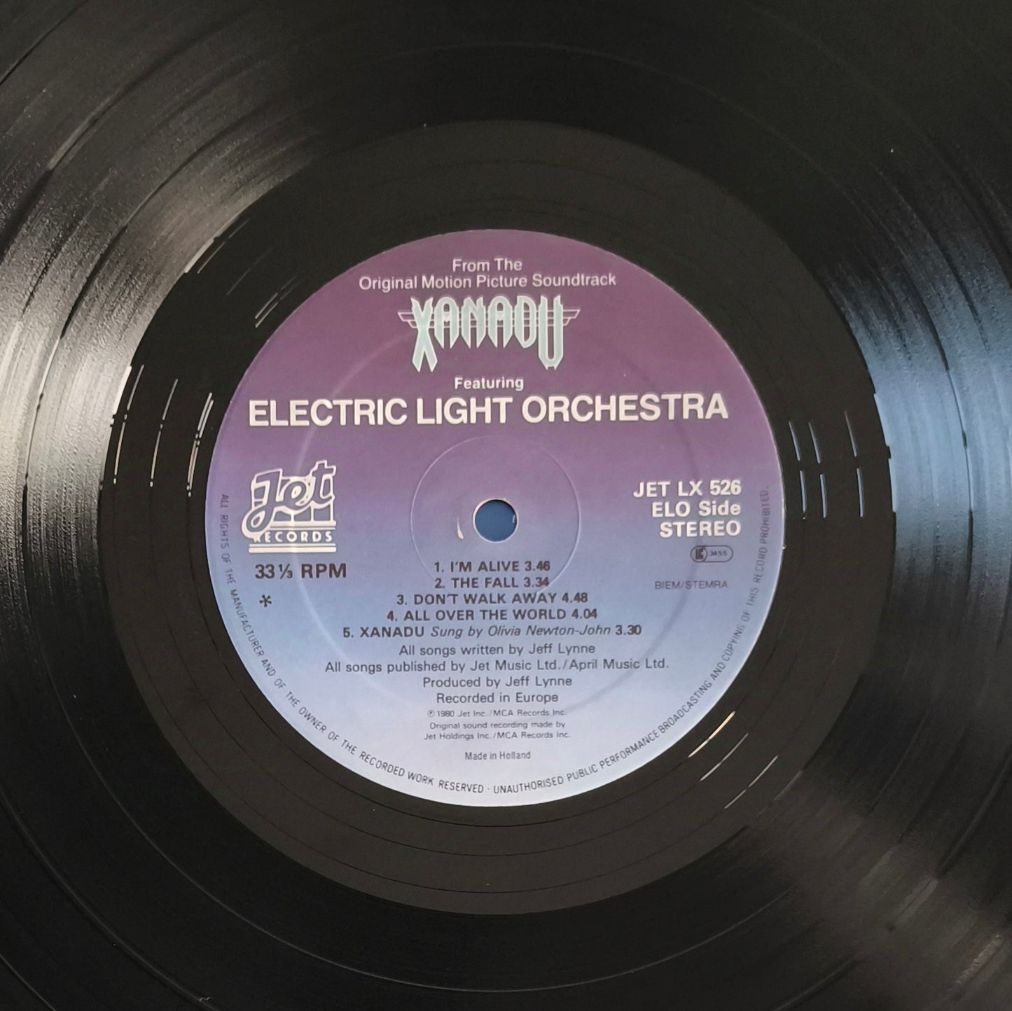 ELECTRIC LIGHT ORCHESTRA / OLIVIA NEWTON JOHN - Xanadu (From The Original Motion Picture Soundtrack)