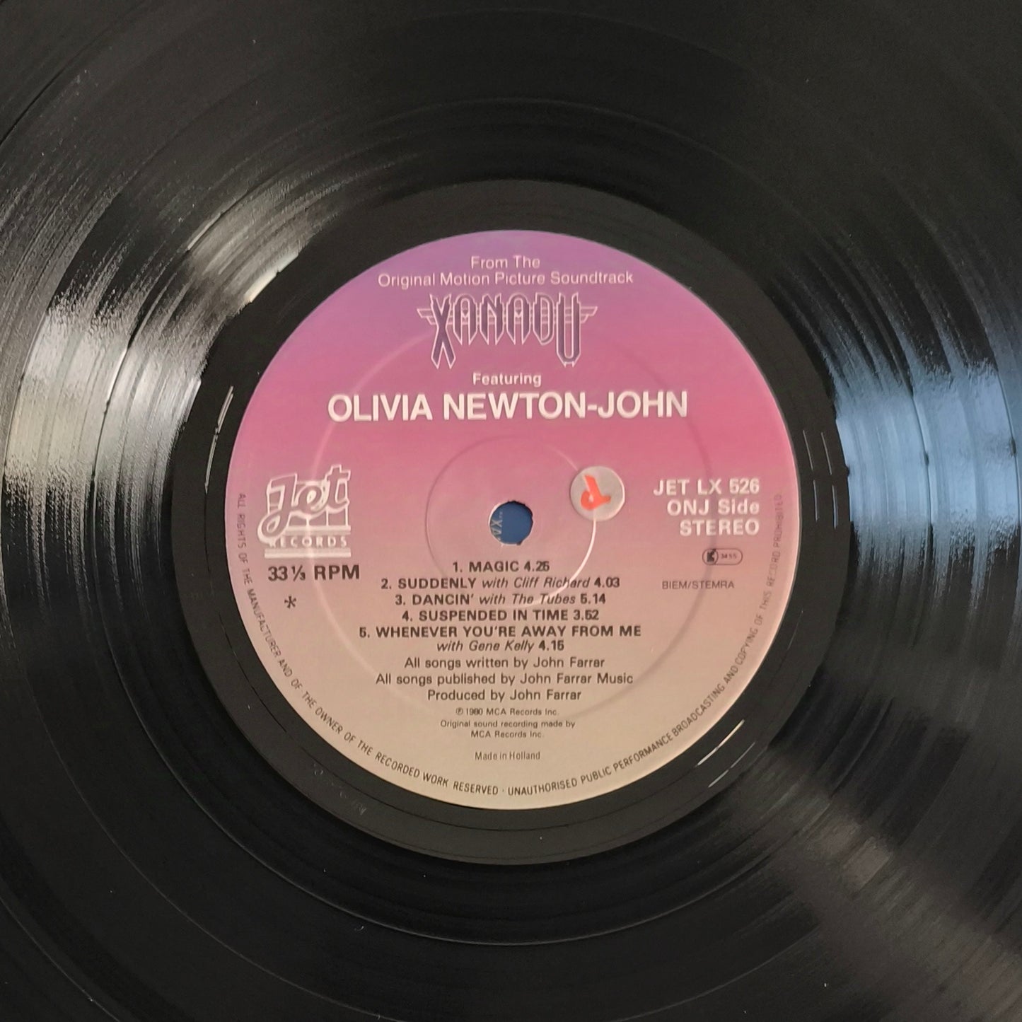 ELECTRIC LIGHT ORCHESTRA / OLIVIA NEWTON JOHN - Xanadu (From The Original Motion Picture Soundtrack)