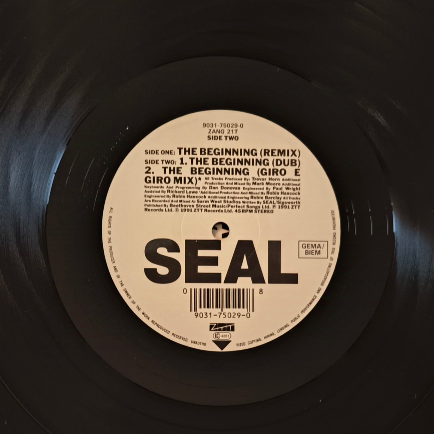 SEAL - The Beginning (The Mark Moore Remix)