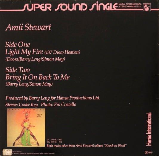 AMII STEWART - Light My Fire