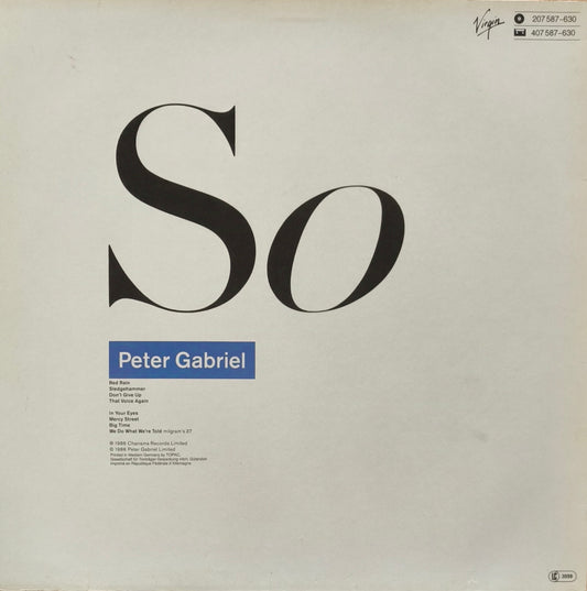 PETER GABRIEL - So