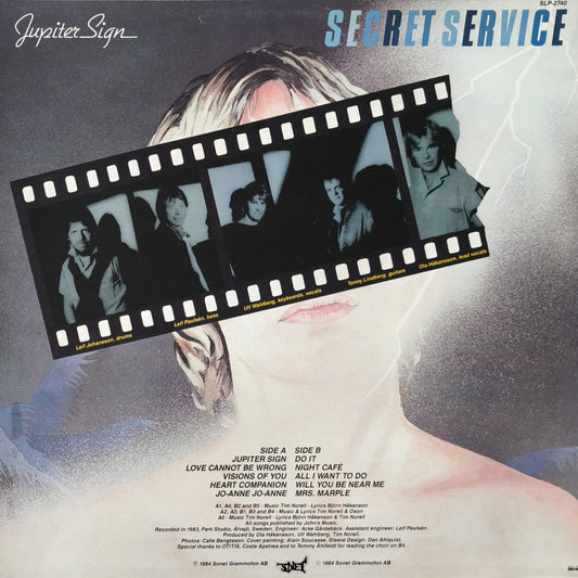 SECRET SERVICE - Jupiter Sign (pressage Scandinave)