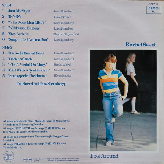 RACHEL SWEET - Fool Around ( vinyle couleur vert marbré)