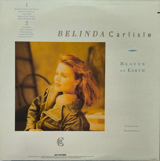 BELINDA CARLISLE - Heaven On Earth (pressage Canada)