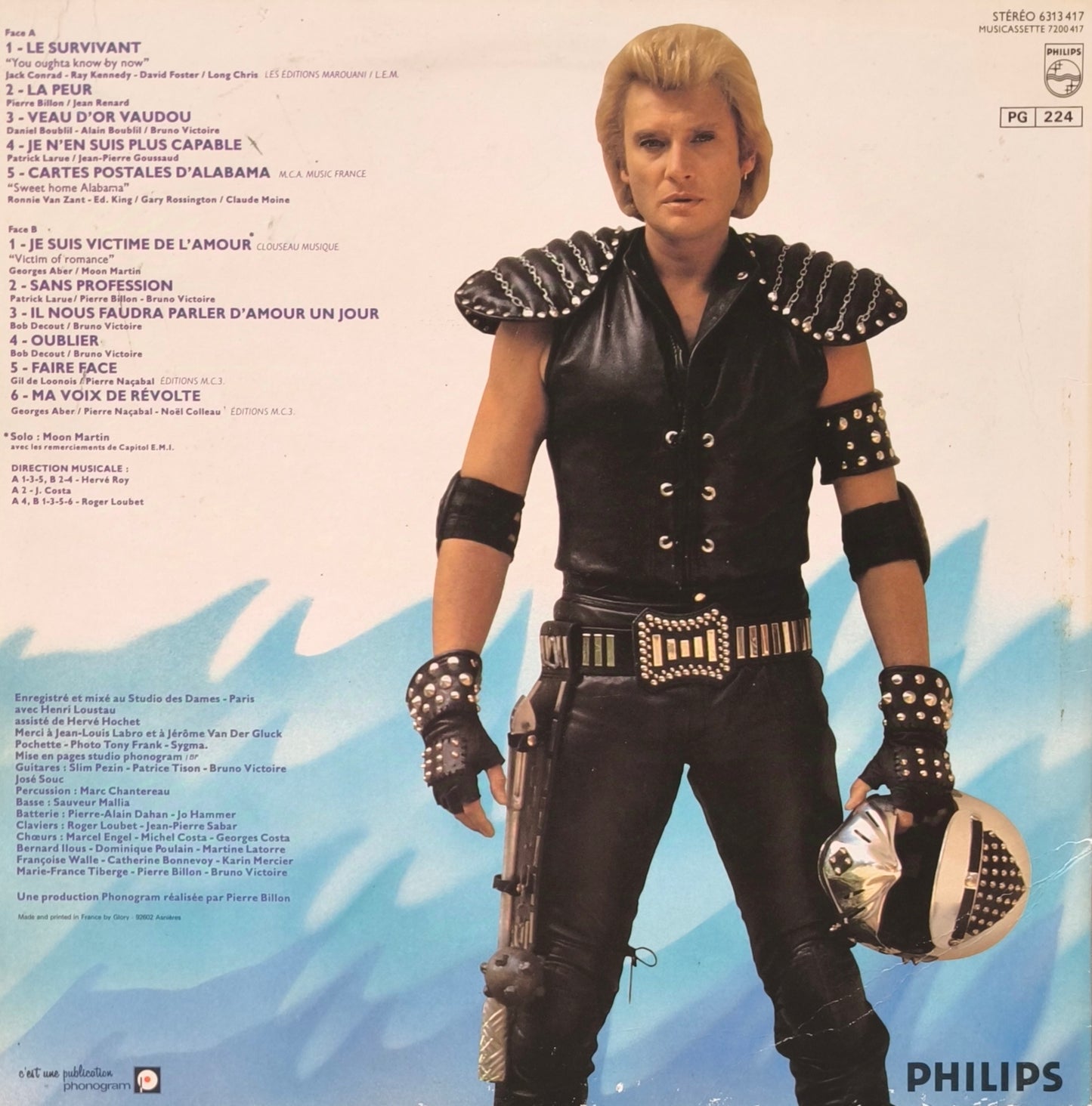 JOHNNY HALLYDAY - La Peur