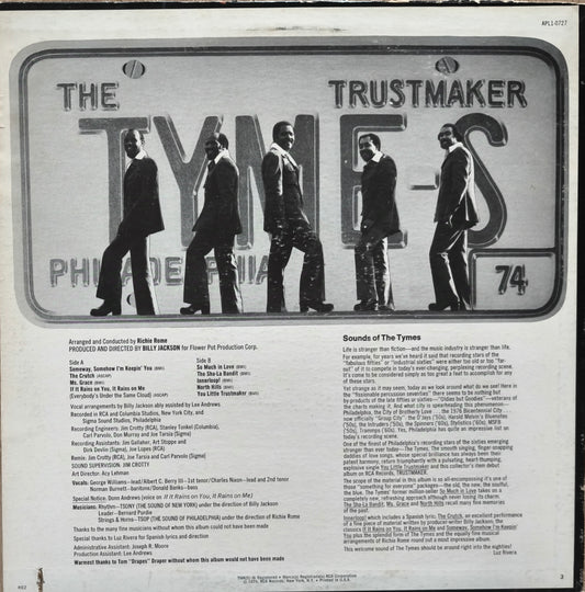 THE TYMES - Trustmaker