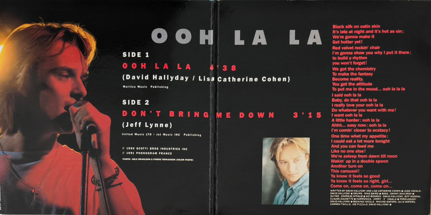 DAVID HALLYDAY - Ooh La La