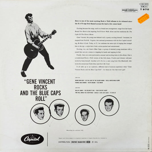 GENE VINCENT - Gene Vincent Rocks! And The Blue Caps Roll