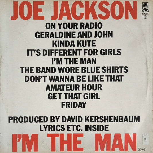 JOE JACKSON - I'm The Man