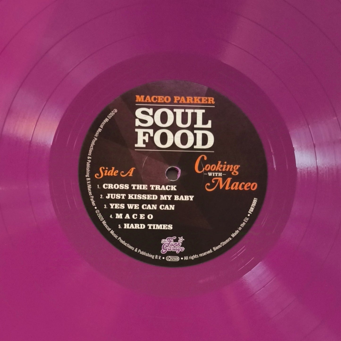 MACEO PARKER - Soul Food: Cooking With Maceo (vinyle couleur)