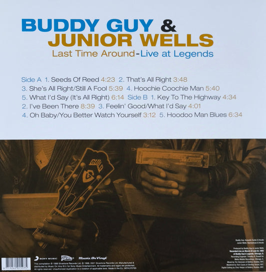 BUDDY GUY & JUNIOR WELLS - Last Time Around - Live At Legends