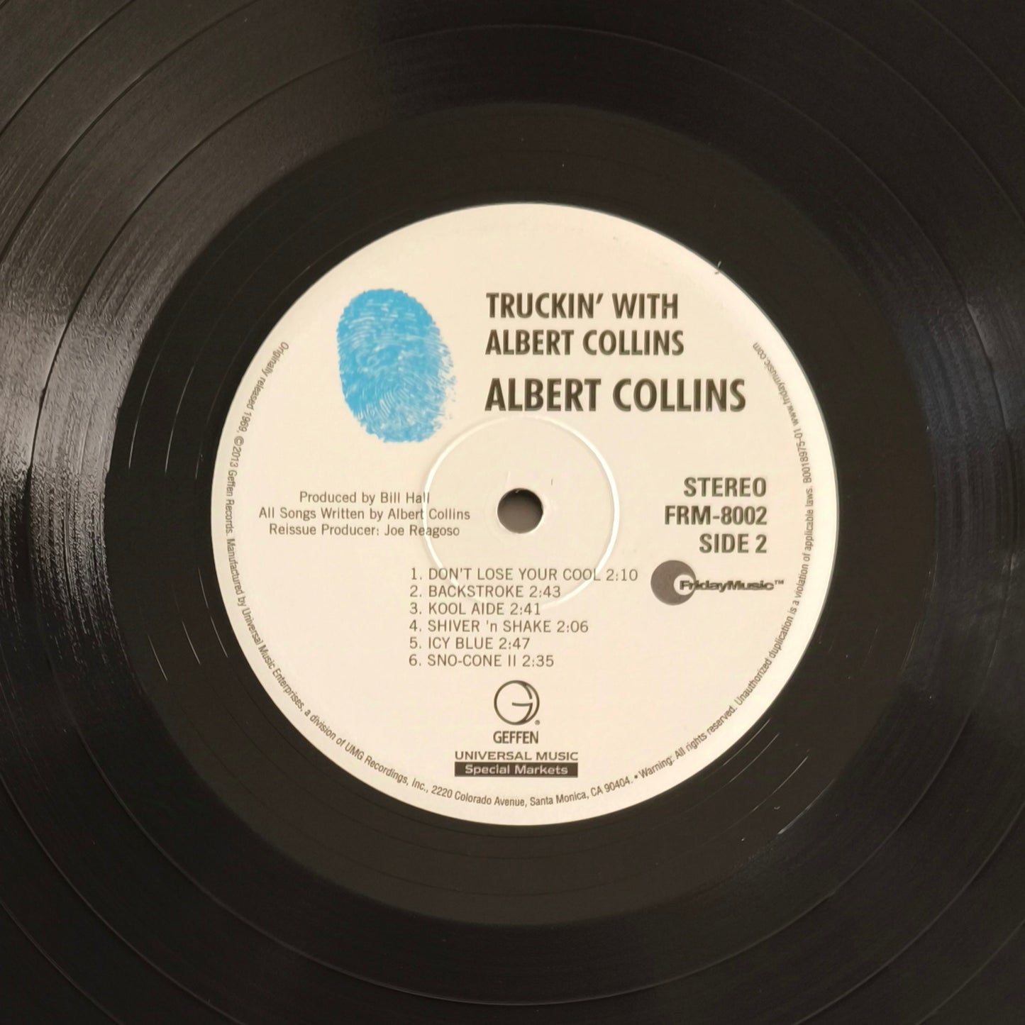 ALBERT COLLINS - Truckin' With Albert Collins (pressage US)