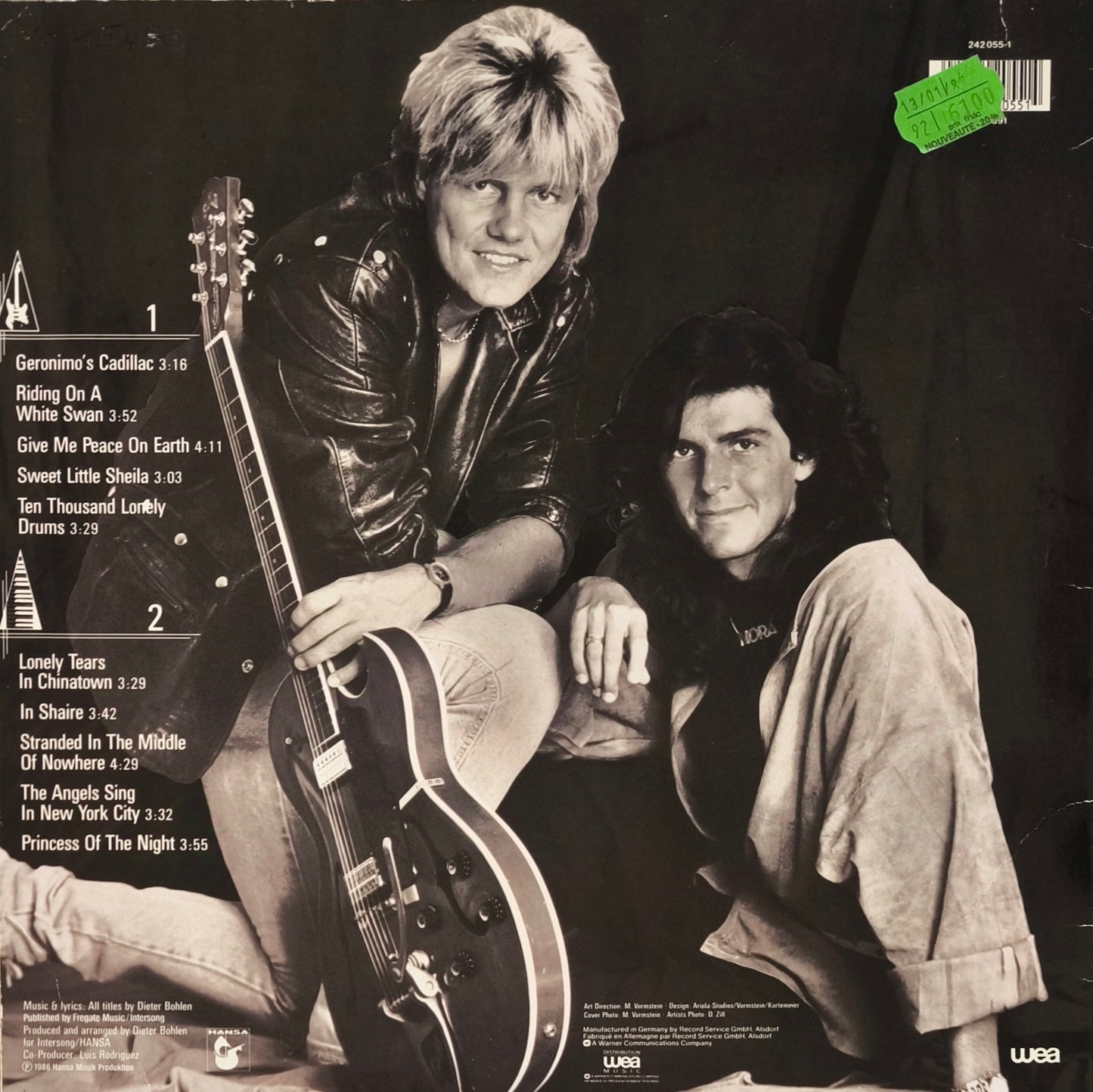 MODERN TALKING -In The Middle Of Nowhere - The 4th Album