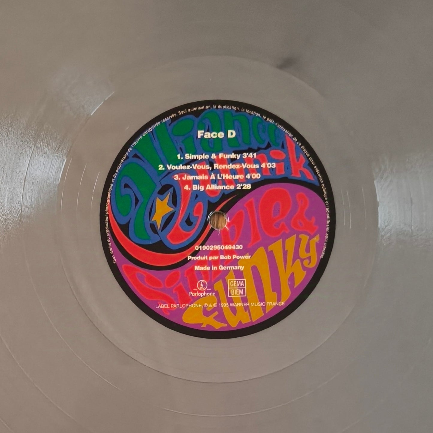 ALLIANCE ETHNIK - Simple & Funky (vinyle couleur argent)