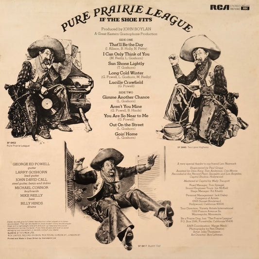 PURE PRAIRIE LEAGUE - If The Shoe Fits