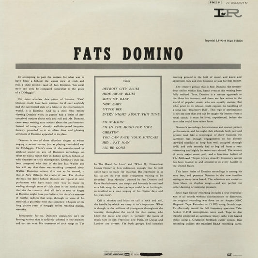 FATS DOMINO - Here Stands Fats Domino